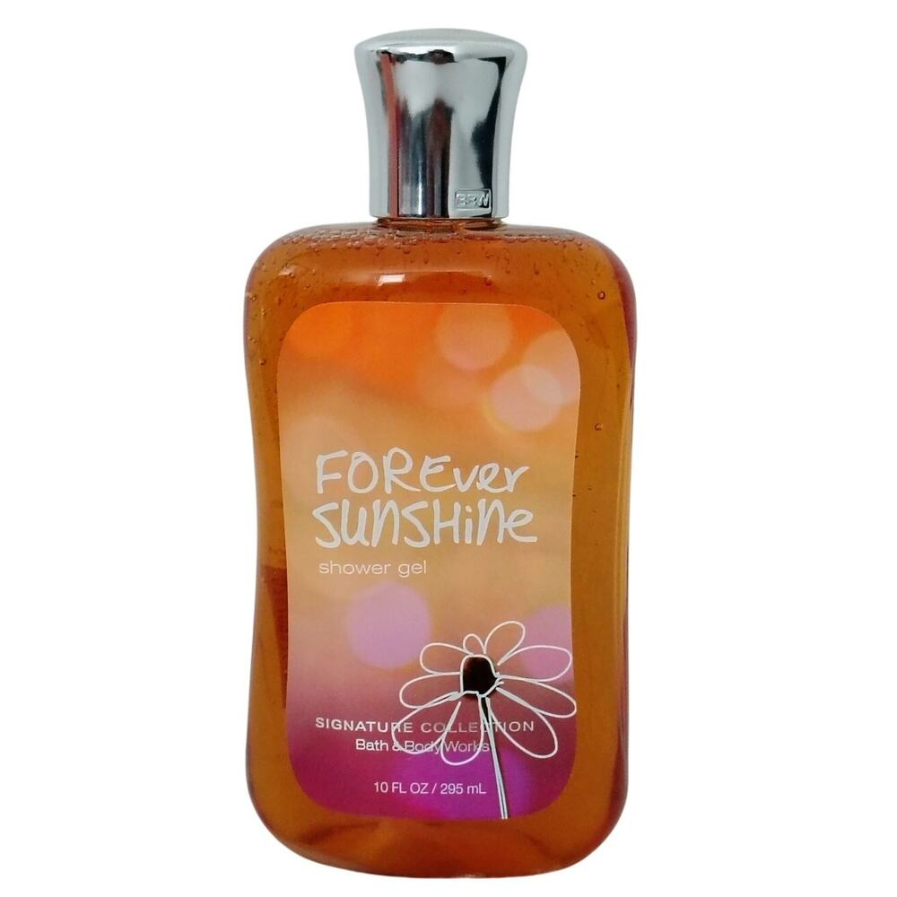 Bath & Body Works Forever Sunshine Scent Shower Gel Body Wash Bath 10 oz. NEW